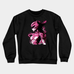 Pink Ranger Splash Crewneck Sweatshirt